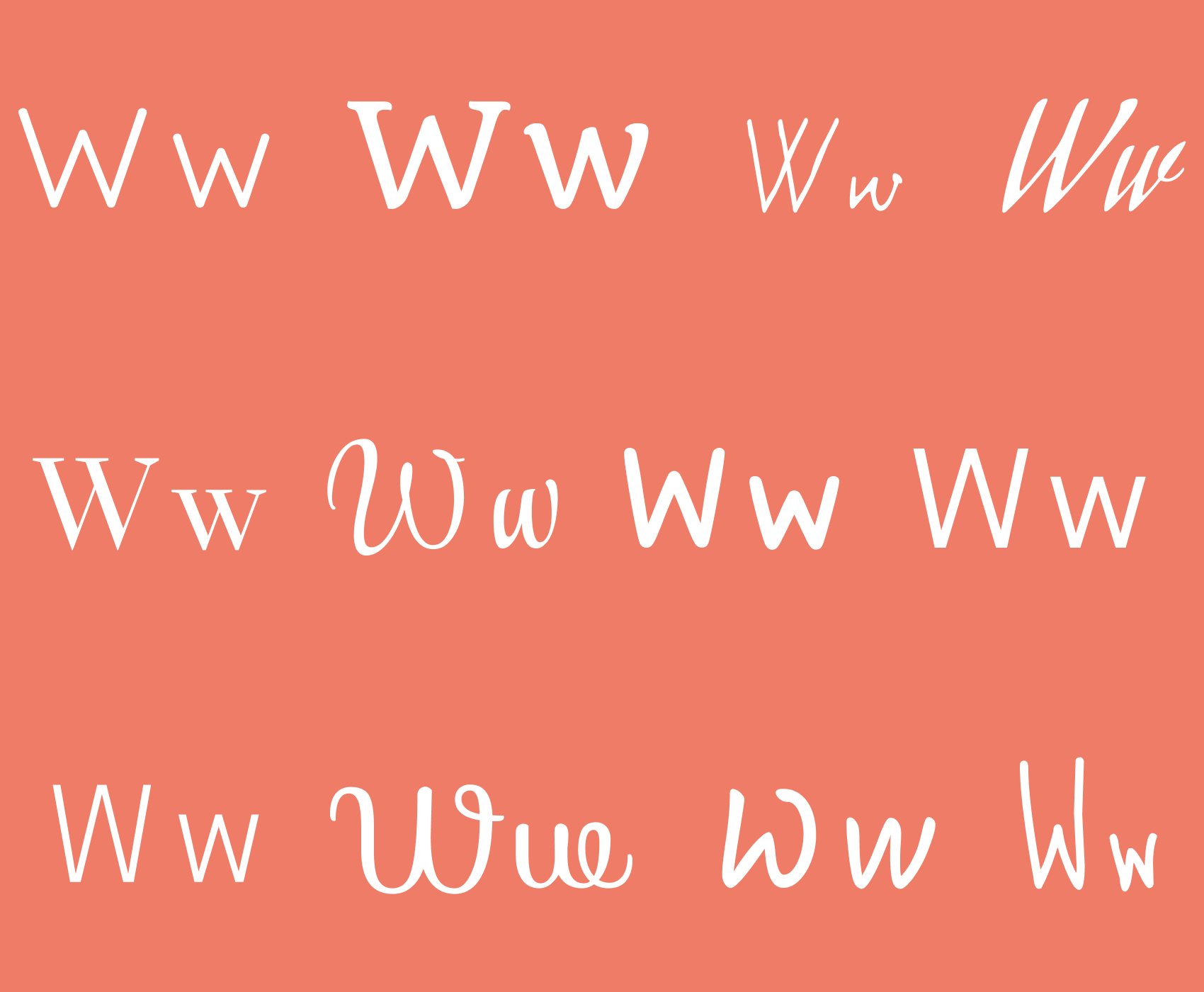 W w